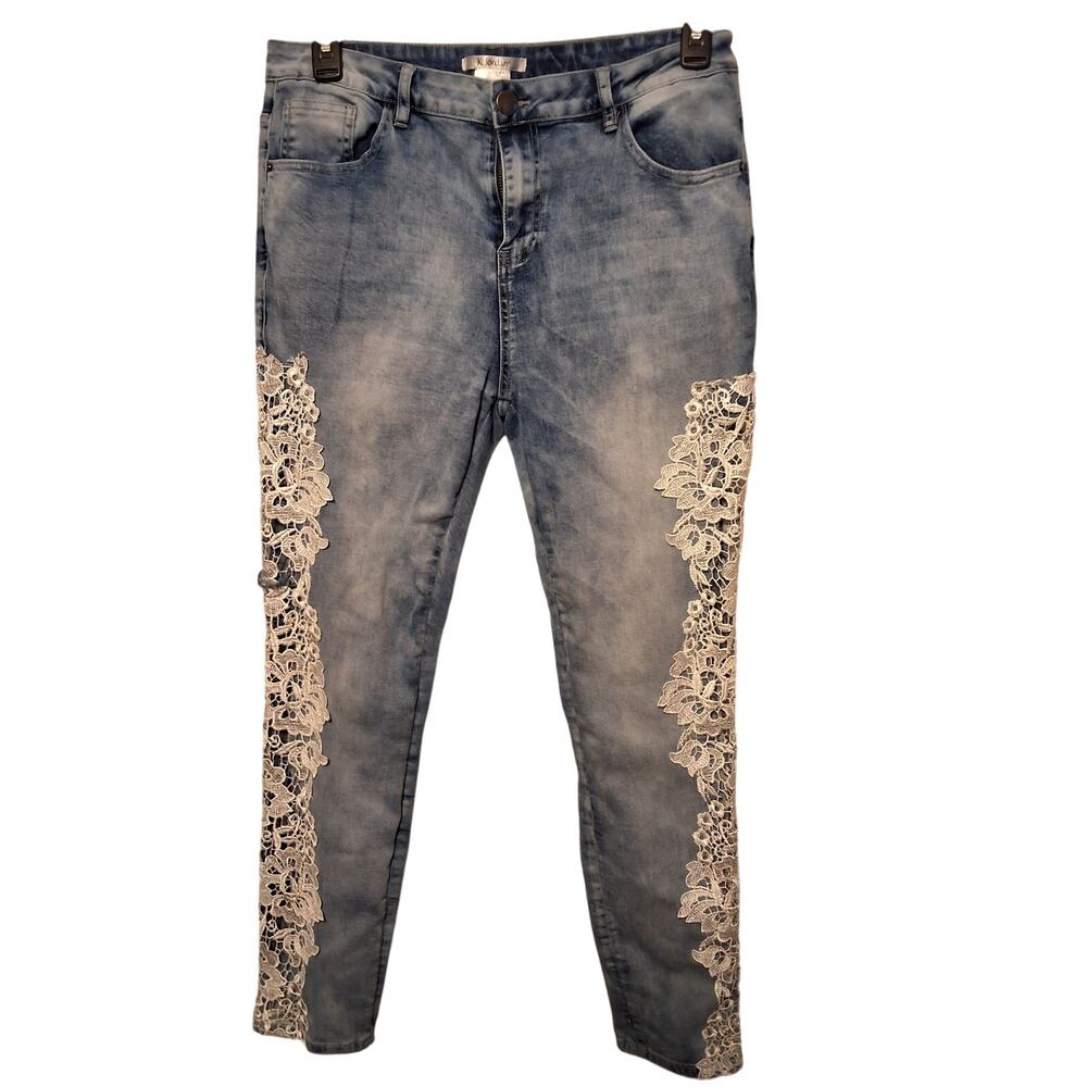 K JORDAN JEANS SZ 18 WOMEN